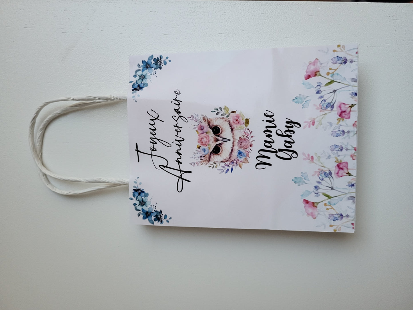 Sac kraft blanc mini