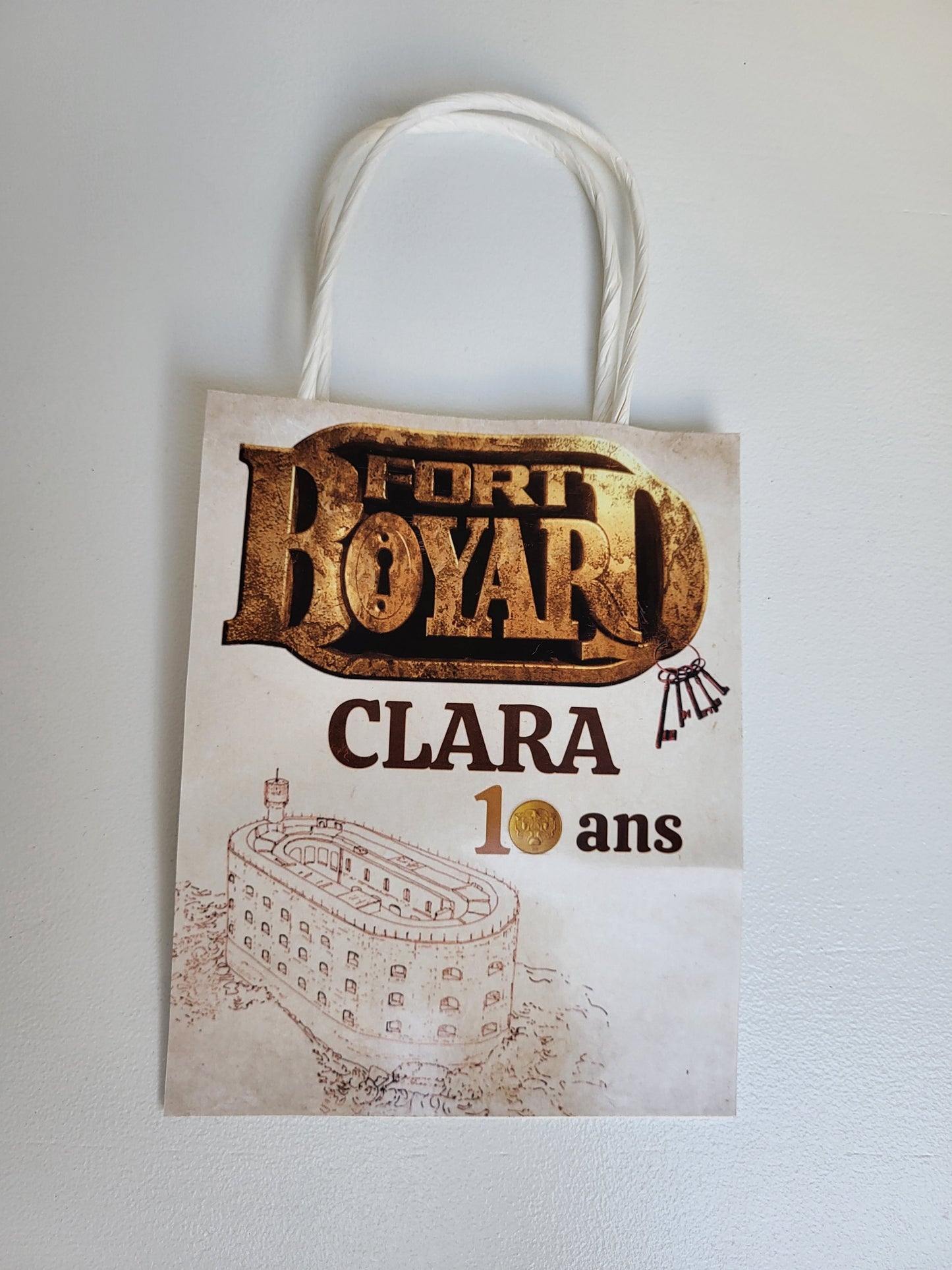 Sac kraft blanc mini