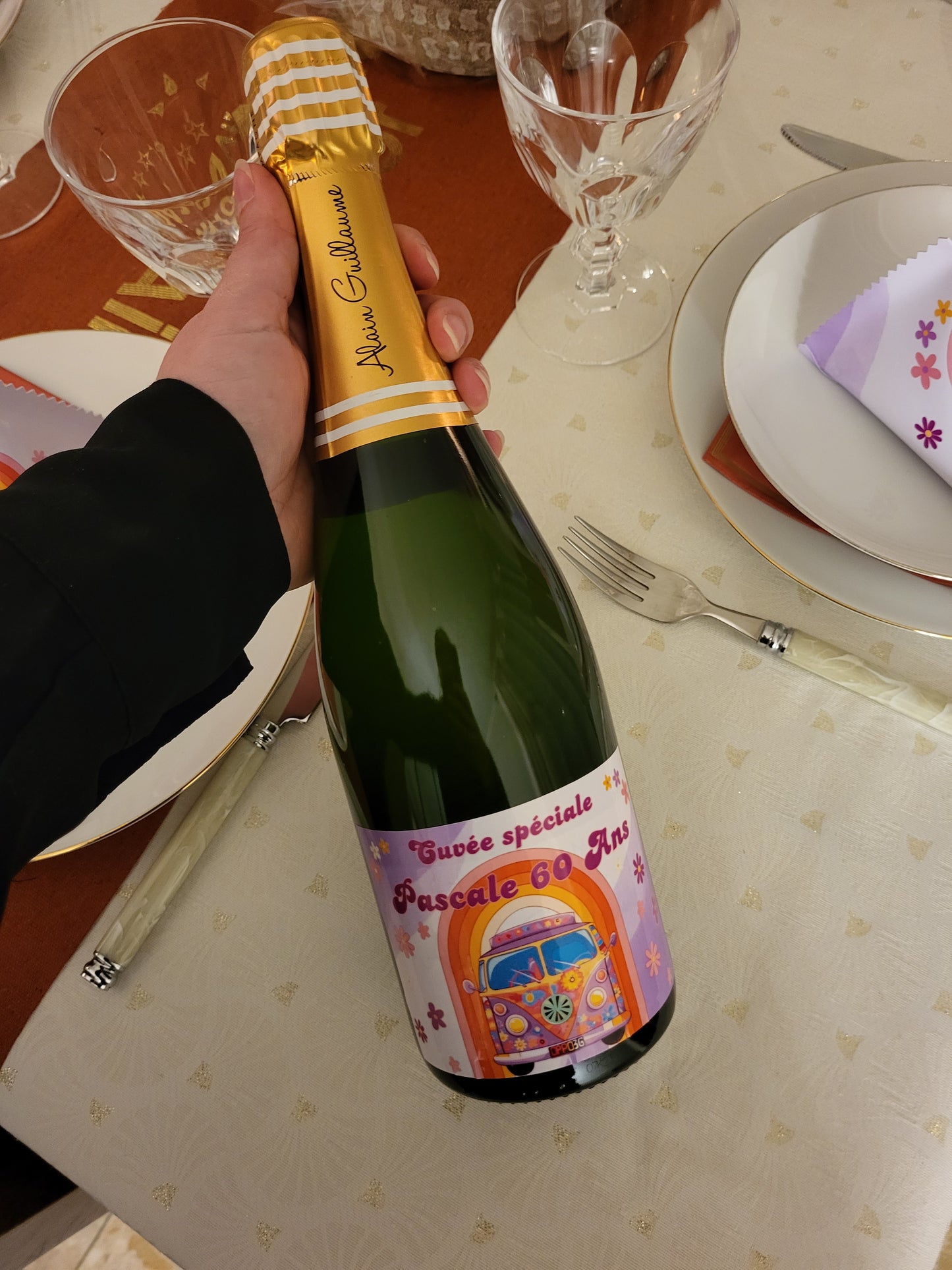 Etiquette bouteille