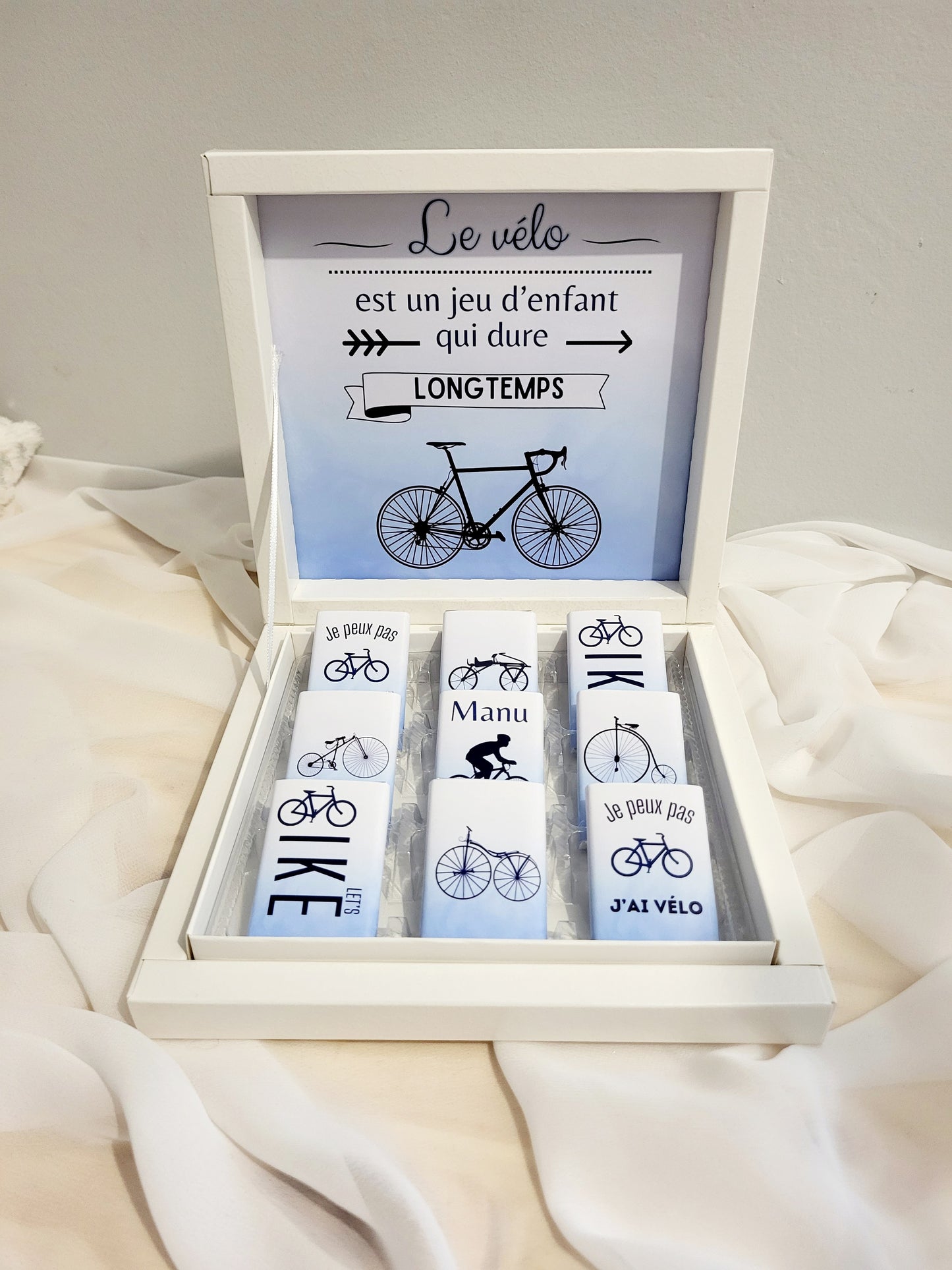 Boite de chocolats ×9