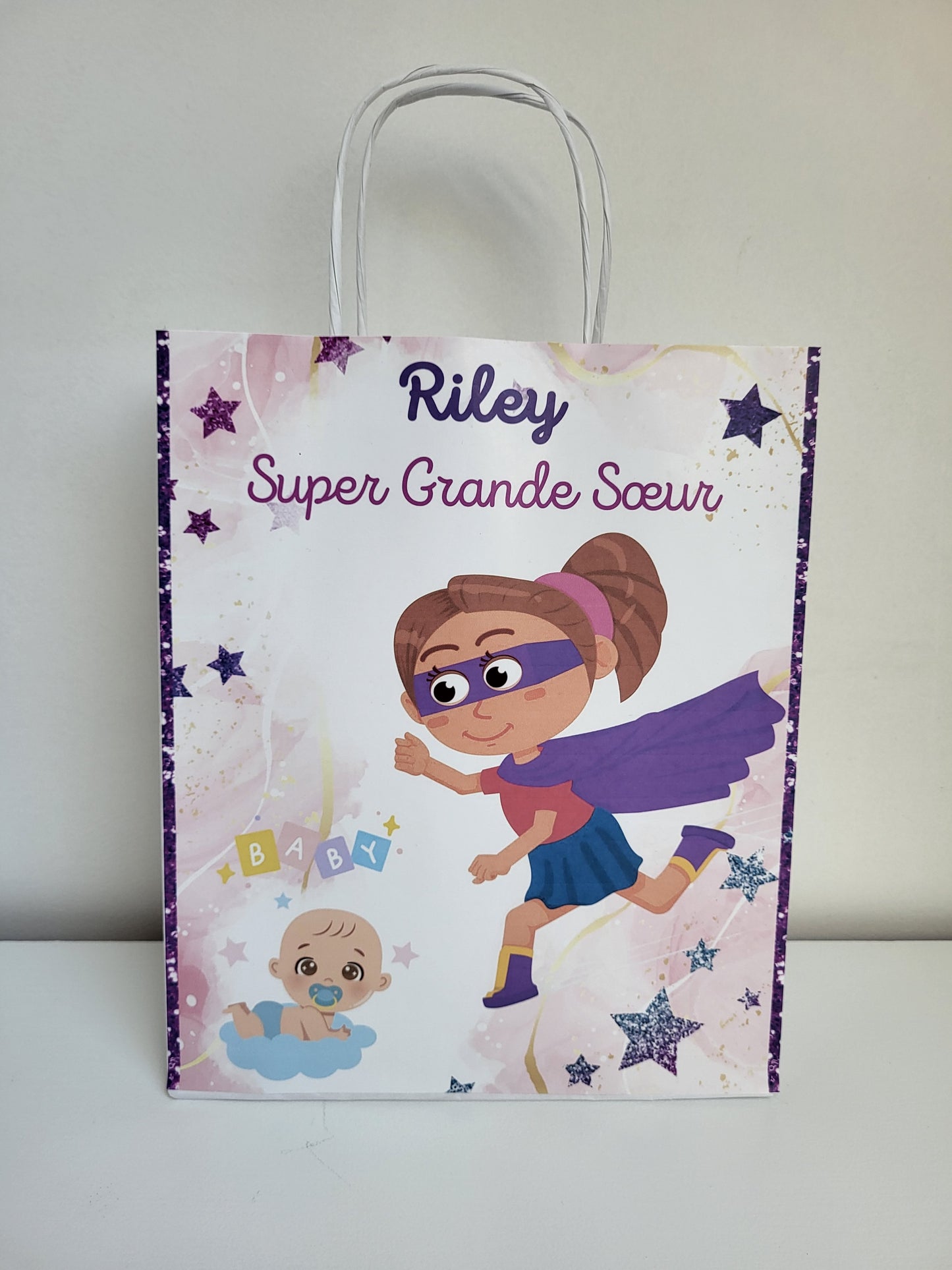 Sac kraft blanc
