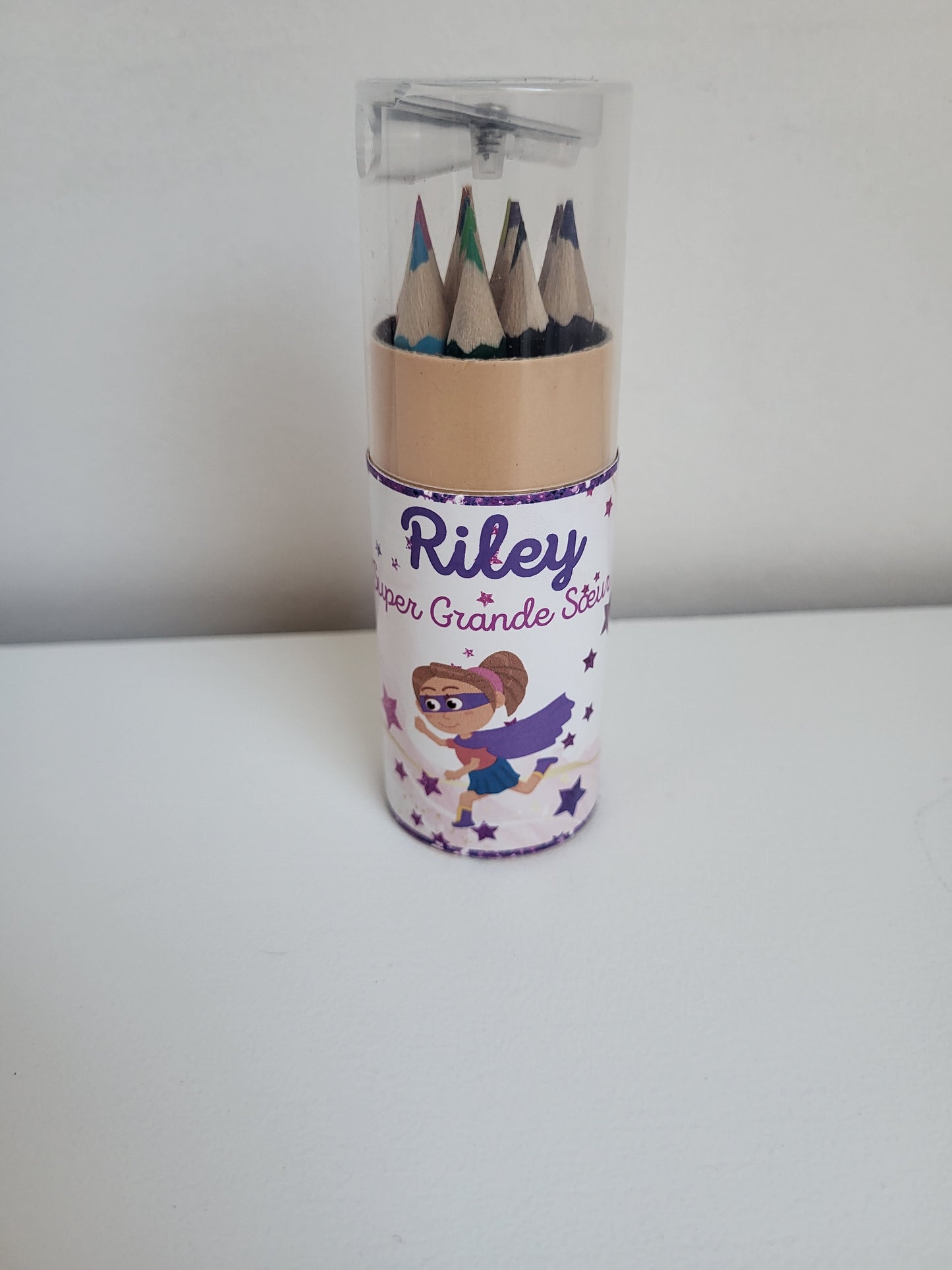 Mini pot crayon de couleurs