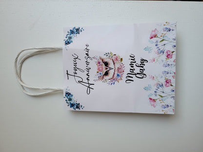 Sac kraft blanc mini