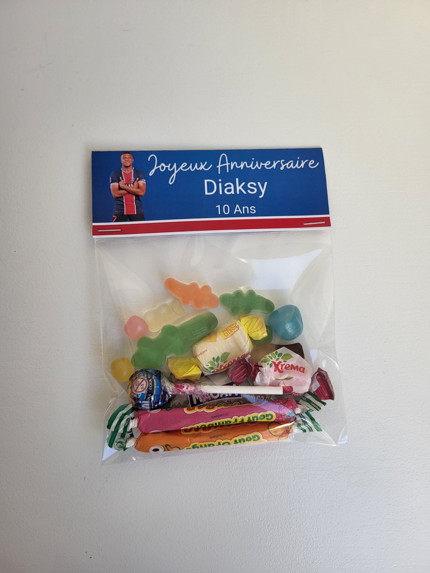 Sachet de bonbons en vrac