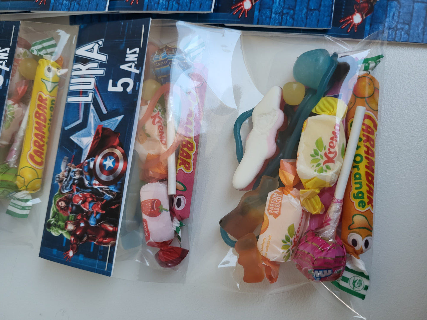 Sachet de bonbons en vrac