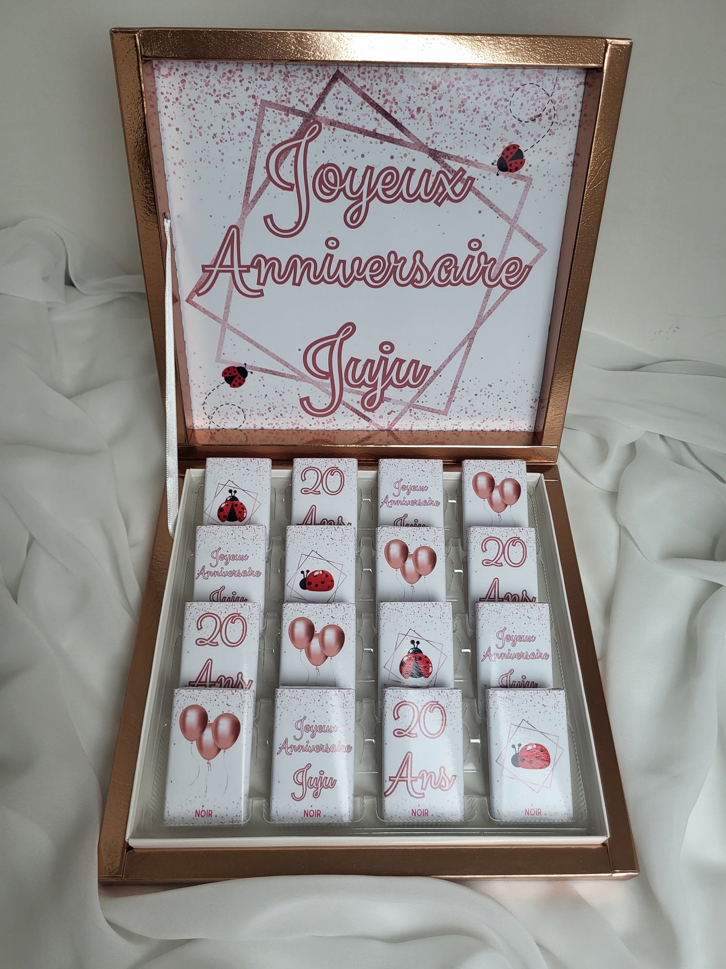 Boite de chocolats ×16