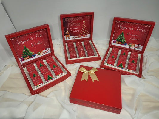 Boite de chocolats ×9