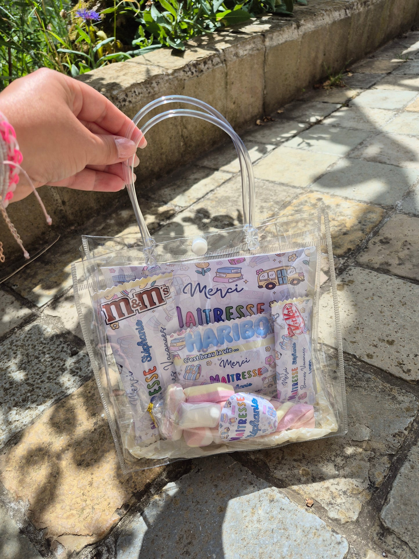 Sac transparent fin d'Année Scolaire
